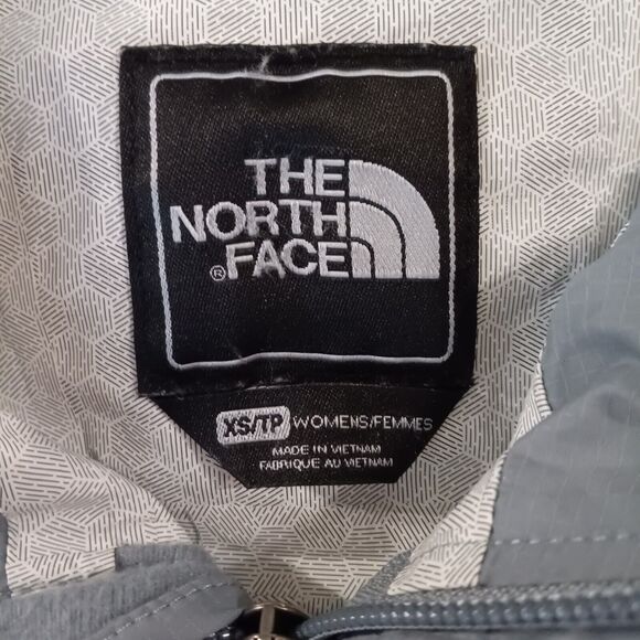 THE NORTH FACE Women's Venture 2 Jacket Gray Lightweight XS Waterproof Vented - Picture 4 of 7